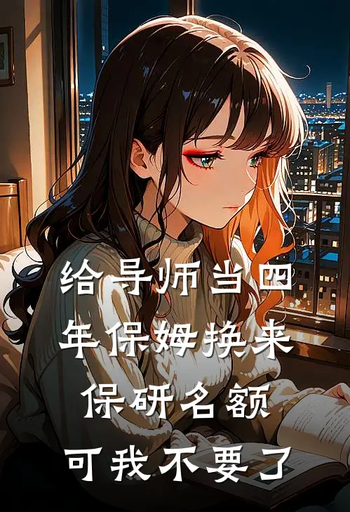 给导师当四年保姆换来保研名额，可我不要了(沈明月静怡)热门网络小说_最新完本小说给导师当四年保姆换来保研名额，可我不要了(沈明月静怡)