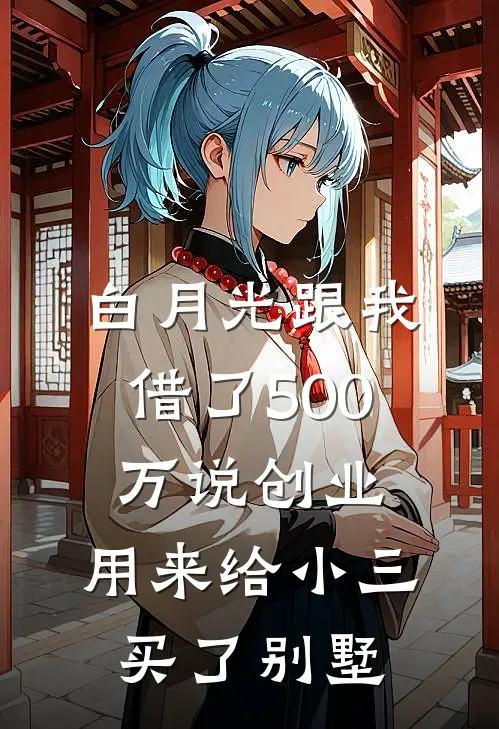 白月光跟我借了500万说创业，用来给小三买了别墅