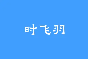 时飞羽