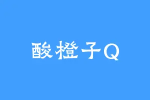 酸橙子Q