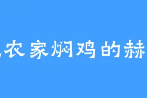 爱吃农家焖鸡的赫尔曼