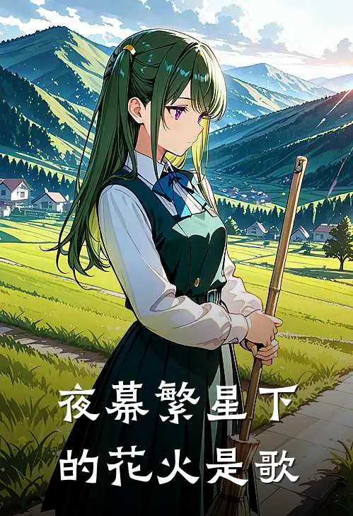 夜幕繁星下的花火是歌