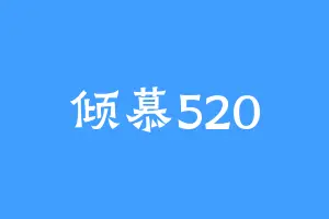 倾慕520