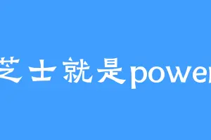 芝士就是power