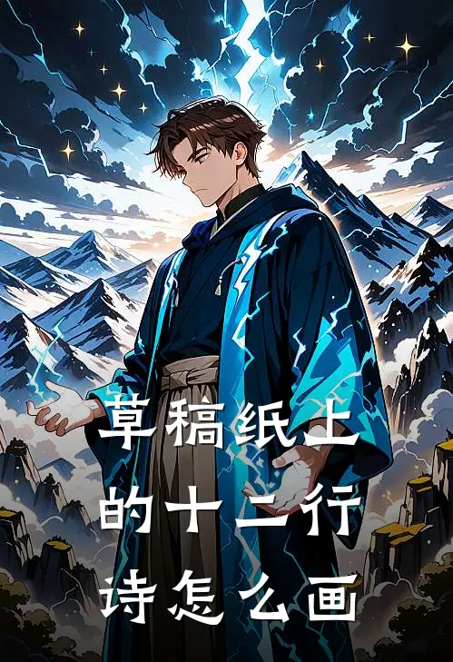 草稿纸上的十二行诗怎么画