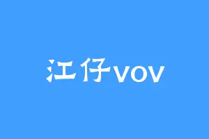 江仔vov