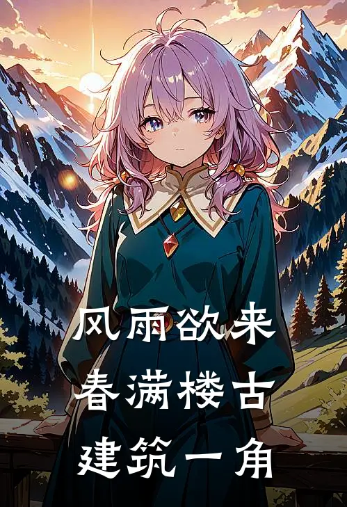 风雨欲来春满楼古建筑一角