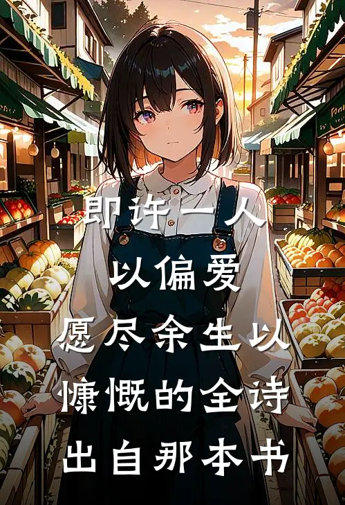 即许一人以偏爱,愿尽余生以慷慨的 全诗出自那本书