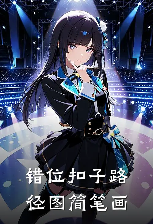 错位扣子路径图简笔画
