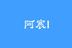 阿宸l